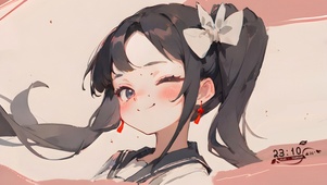 俏皮小萝莉