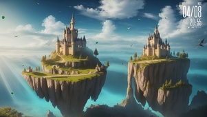 4k浮空岛230408