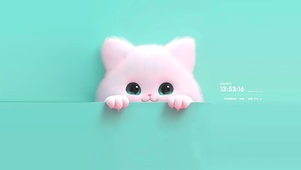可爱卖萌猫咪