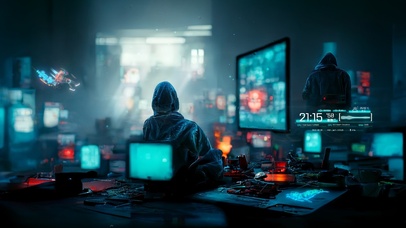 4K赛博朋克炫酷黑客