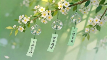 平安喜乐诸事顺遂心想事成