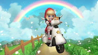 骑上我心爱的小摩托