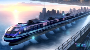 4K未来水上列车