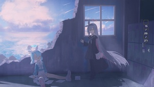 唯美废墟少女