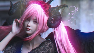 4K恶魔少女