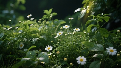 小清新春日绿植壁纸