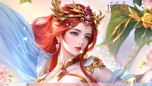 4k红发纯欲美少女
