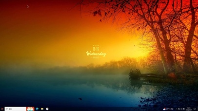 迷雾湖面—【主题桌面】