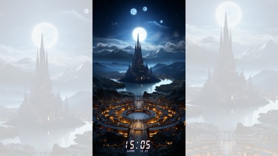 4K高清治愈夜空