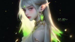 荧光精灵少女
