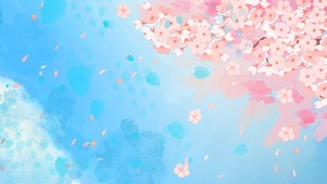 樱花飞舞