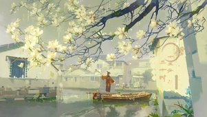 江上清风小舟