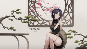古风旗袍少女