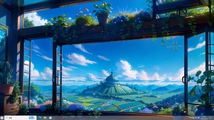 窗外风景—【主题桌面】