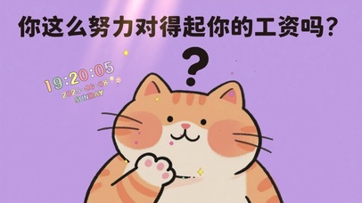 打工人趣味桌面