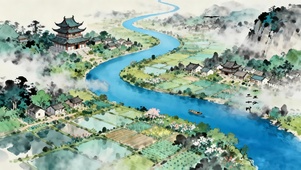 江南山水图