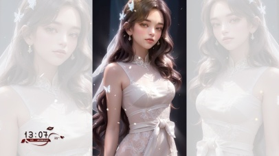 4K性感新娘服Ai美女