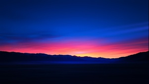 荒漠晚空