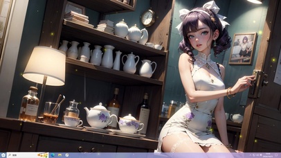 悠然午后（眨眼）
