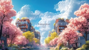 唯美的小镇