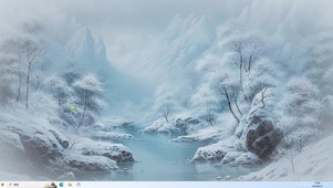 梦幻雪景-桌面主题