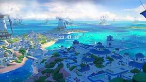 4K唯美治愈港湾海港