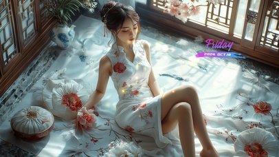 气息如清风拂面，恬淡而自然