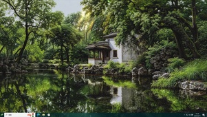 复古风景护眼壁纸-桌面主题