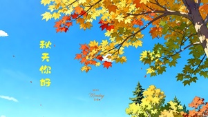 秋天你好