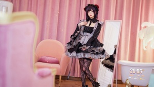 4K清纯COS美女