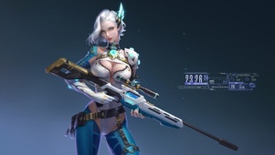 美女狙击手