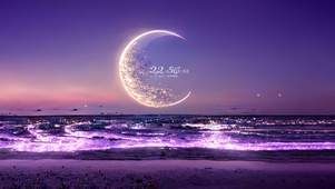 4K唯美治愈浪漫星空海景