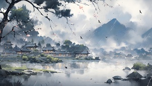 水墨江南