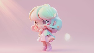 【3D】可爱盲盒少女