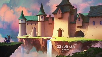 唯美治愈云中城堡