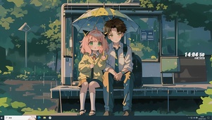 车站躲雨阿尼亚