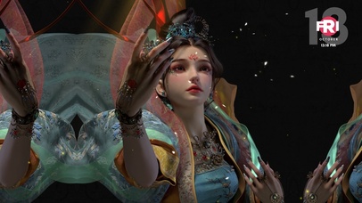 4K性感3D插画Ai美女