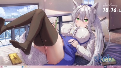 二次元猫耳美少女 黑丝