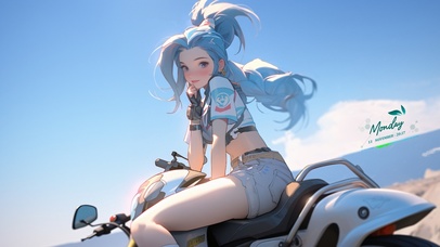 机车女神 金克斯