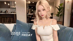 金发可爱美女