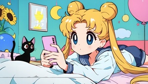 美少女的悠闲周末