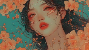 美少女插画AI壁纸