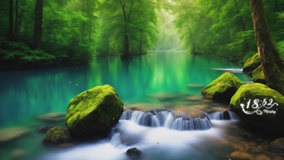 绿色护眼风景壁纸