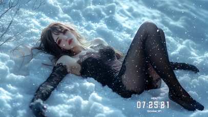 眼中藏着星河，闪烁着无尽渴望