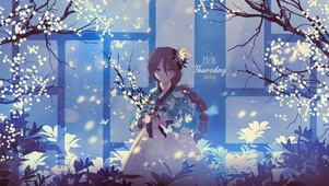 一夜梨花落青丝