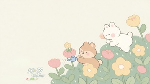 浇灌自己的花园小世界