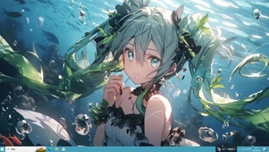 水底下的初音未来