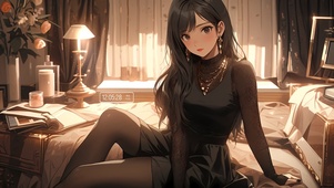 动漫短裙女孩