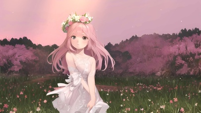 二次元少女壁纸