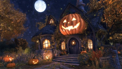 万圣节南瓜小屋